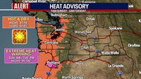 Seattle weather: Record heat ramping up Sunday