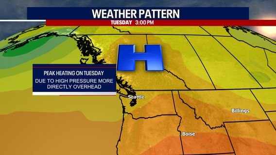 Seattle weather: Sunny, warm start to the week