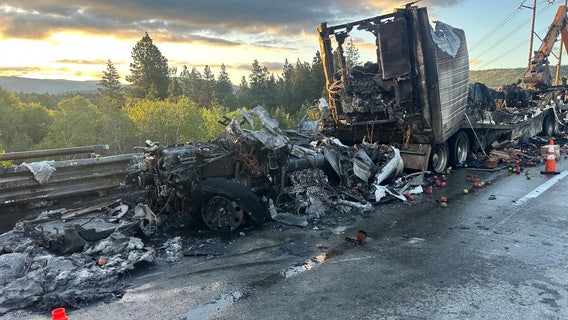 Westbound I-90 reopens after semi-truck fire near Cle Elum, WA