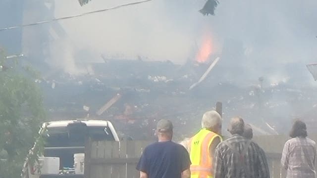 Whidbey Island, WA house explosion injures 3 firefighters