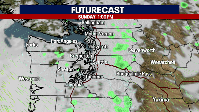 Seattle weather: Mainly cloudy and cool Sunday