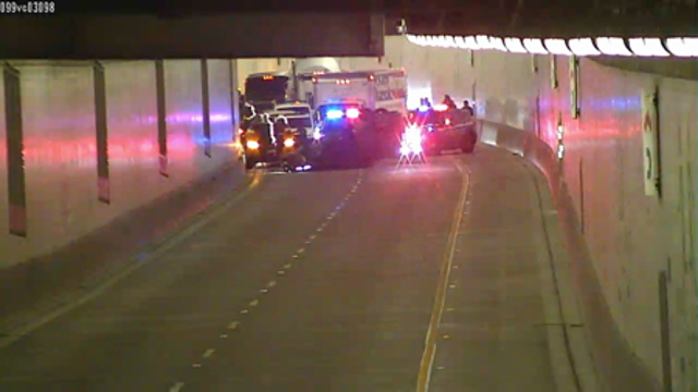 Seattle traffic: Driver flips Prius in SR-99 tunnel