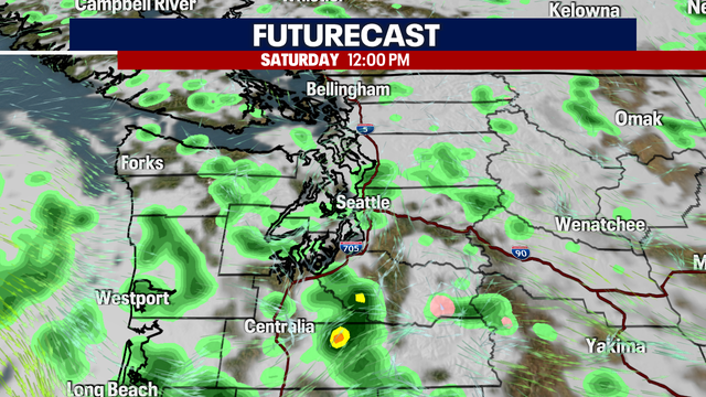 Seattle weather: Showers continue Friday, Saturday