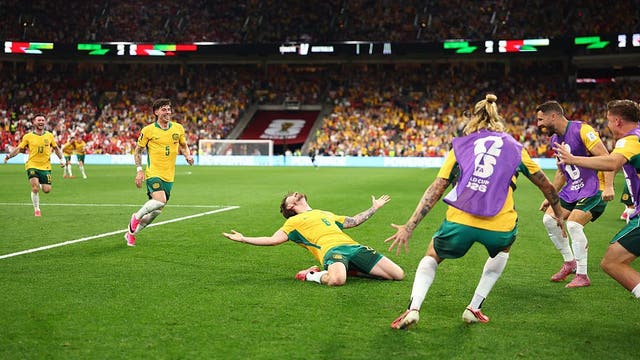 Australia earns 2-0 win over Turkey in World Cup