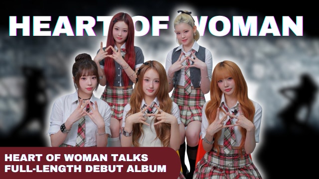 HEART OF WOMAN debuts with full-length album, blending K-pop generations