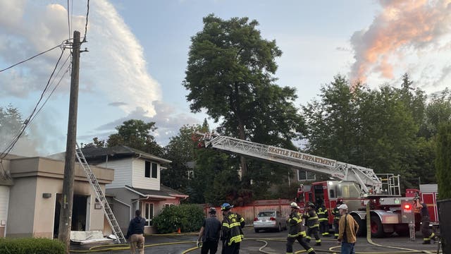 South Seattle garage fire spreads to apartment building