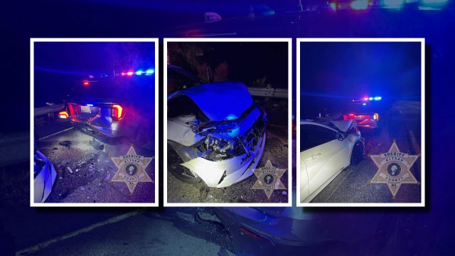 22-year-old crashes into Kitsap County, WA deputy's patrol car