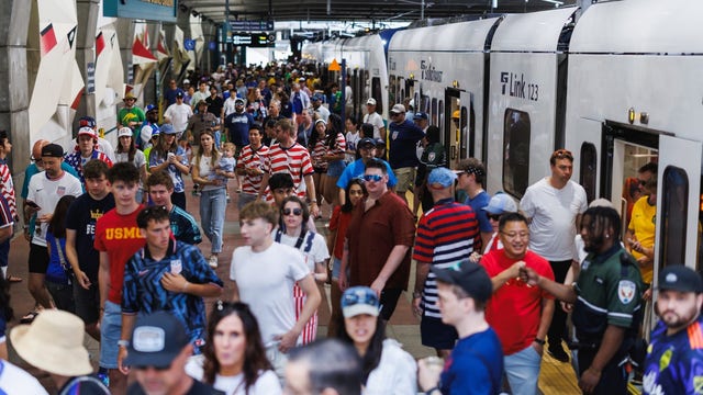 Seattle transit record: 280K World Cup fans flood light rail