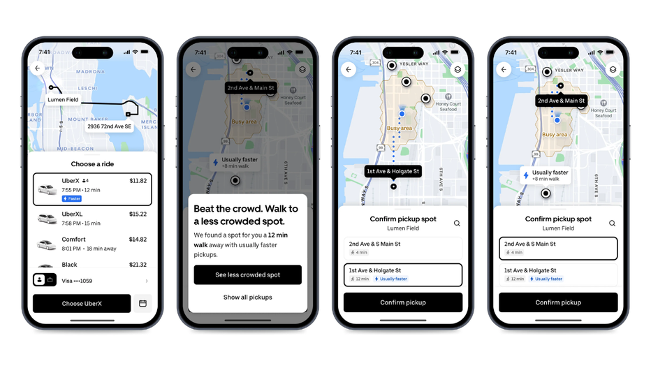 Uber Smart Stadium Pick-Up