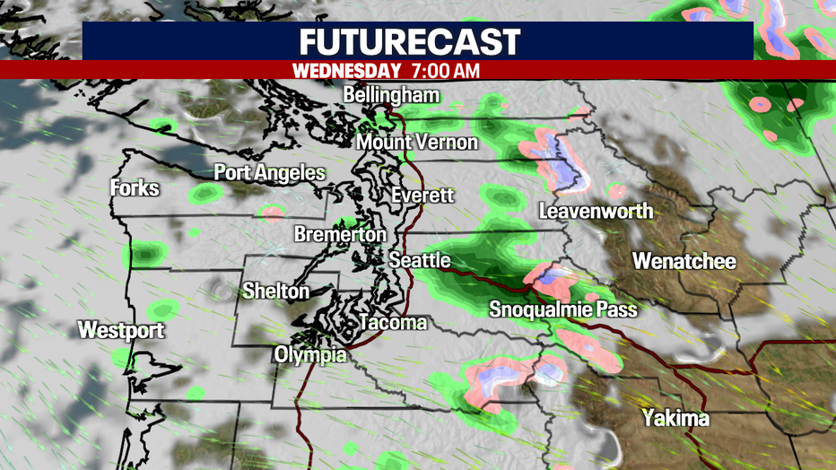 Few Lingering Showers