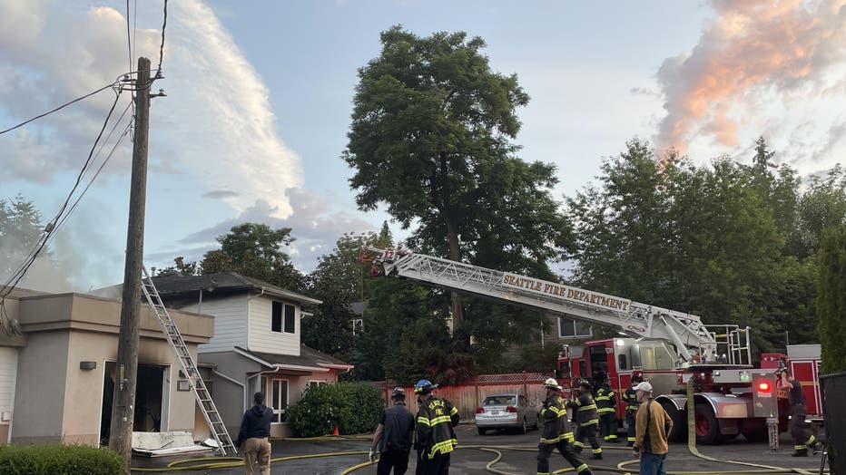 South Seattle garage Fire