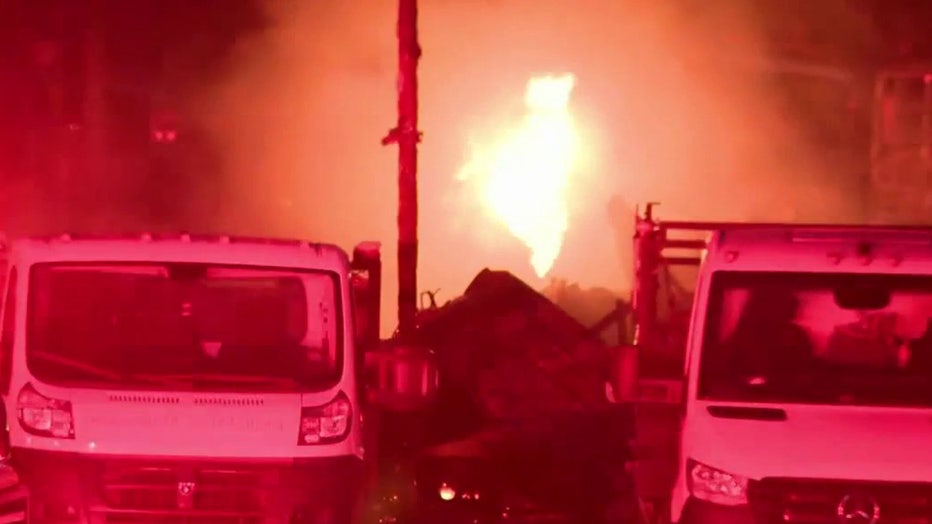 Fire at Redmond Area business in King County