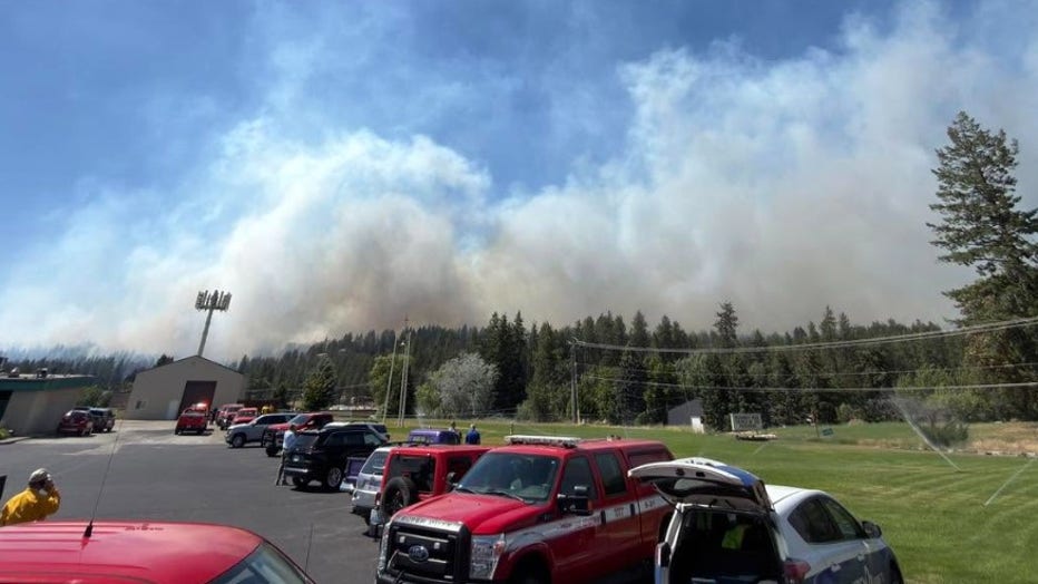Spokane County Wildfire Destroys Homes