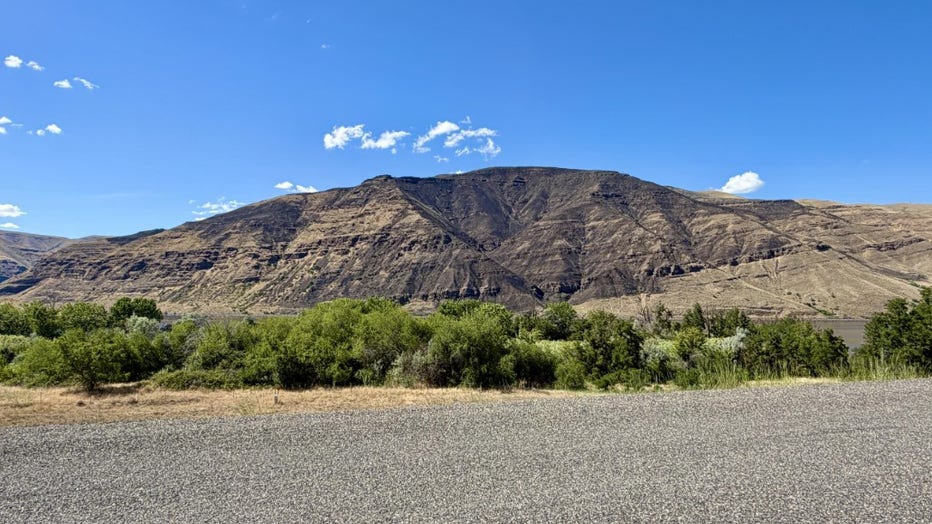 Snake River Fire near Clarkston WA