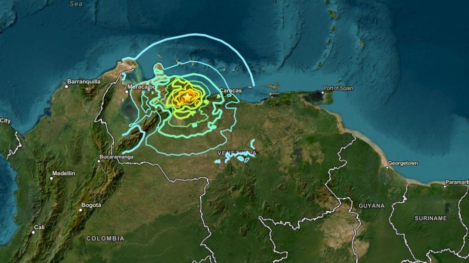 Two massive earthquakes with a magnitude greater than 7.0 struck Venezuela Wednesday afternoon – causing catastrophic damage and leaving hundreds dead and injured. As of 7:30 a.m. on Thursday, at least 164 people were killed and nearly 1,000 people were injured after the twin quakes. Officials said the twin quakes were among the strongest to strike the country in more than a century. According to the U.S. Geological Survey, the first 7.2 quake struck at 3:04 p.m. PT, and the 7.5 quake struck just 39 seconds later. In a rare red alert statement, the USGS wrote: 