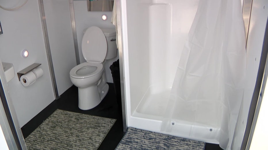 Inside the new Interbay tiny home village shelter operation