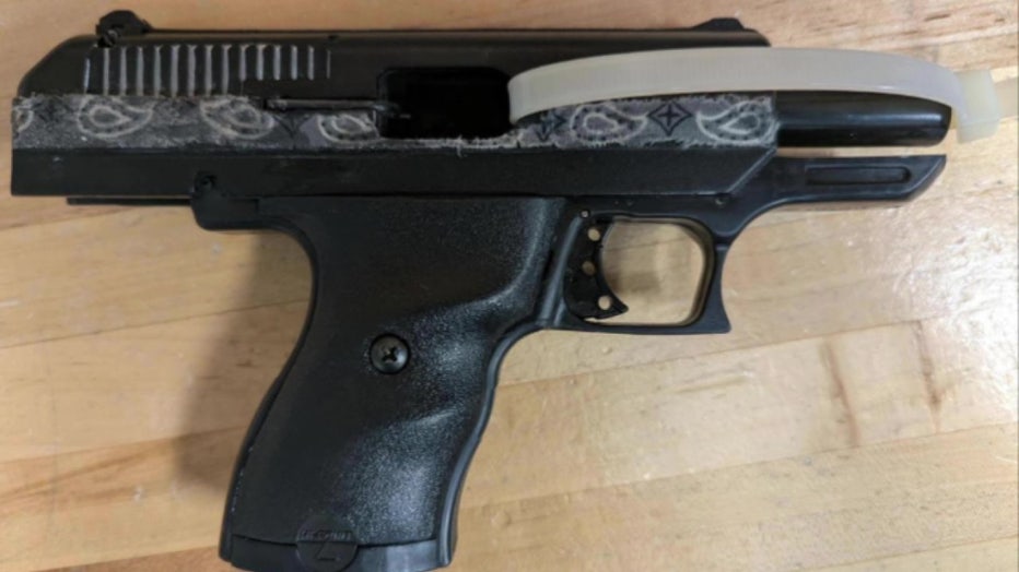 Recovered Pistol Border Patrol Shooting In Blaine