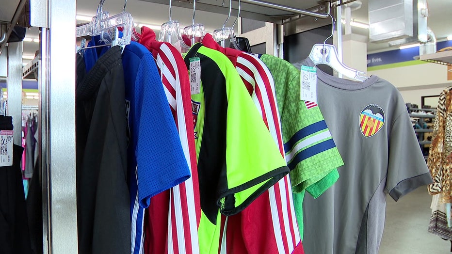 Soccer Gear At Seattle Goodwill