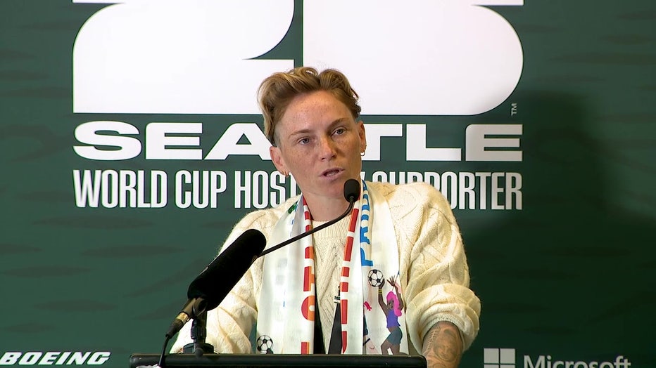 Jess Fishlock On Pride Match