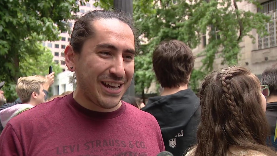 Eddie Torres at Seattle Pride Parade 2026