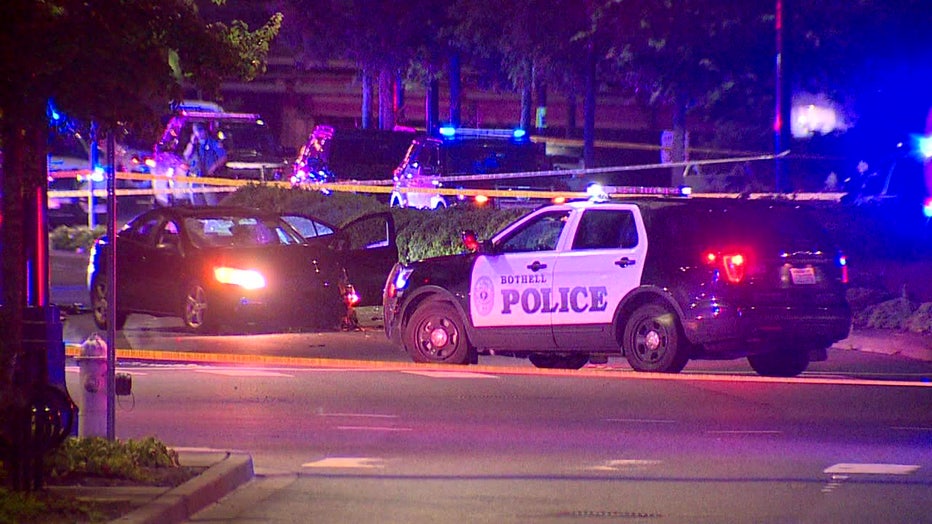 2020 Bothell Police Shootout Scene