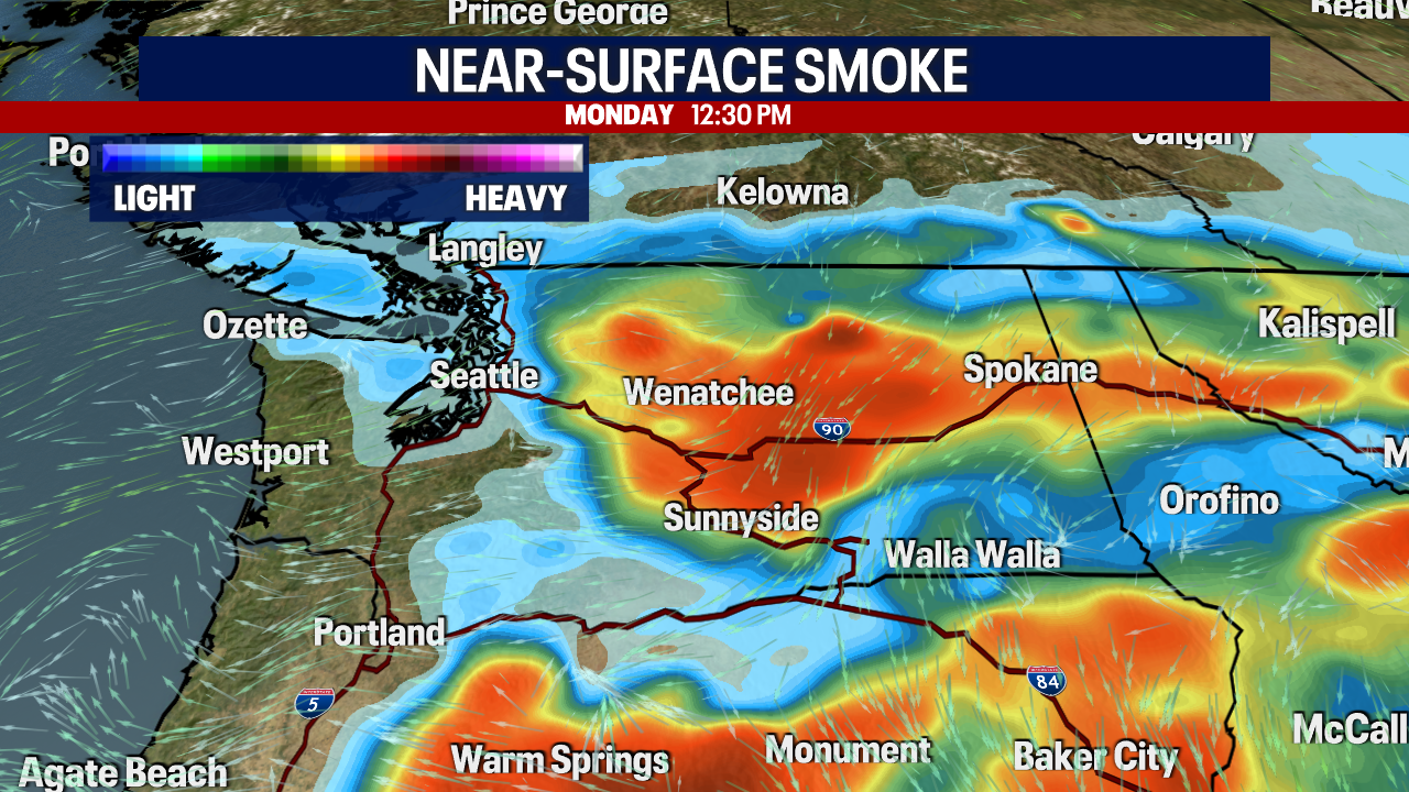 Seattle Weather: Hot and smoky week ahead