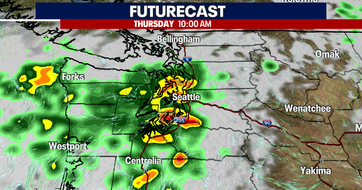 Seattle weather: Warm Wednesday, storm chance Thursday