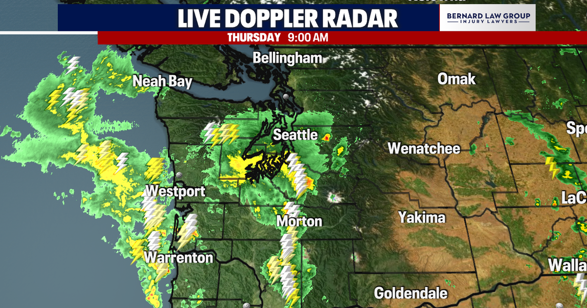 Thunderstorms are rolling through Seattle, western WA: Here's what to know