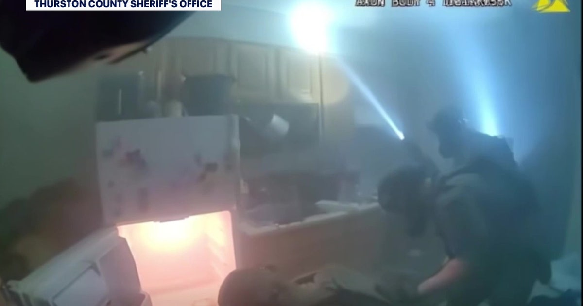 Bodycam shows Olympia, WA propane tank attack suspect captured