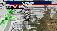 Seattle weather Monday: Gradual clearing, mild temperatures