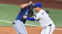 Nathan Eovaldi strikes out 8 as the Rangers beat the Seattle Mariners 7-1