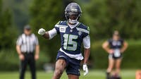 Seattle Seahawks receiver Tory Horton had surgery in February for shin fracture