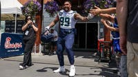Seahawks Notebook: First day in pads, Leonard Williams deal closing in?