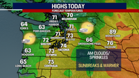 Seattle weather: Morning clouds to sunbreaks Friday, highs in the 70s
