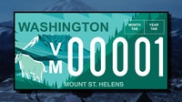 WA drivers can soon get their Mount St. Helens plate