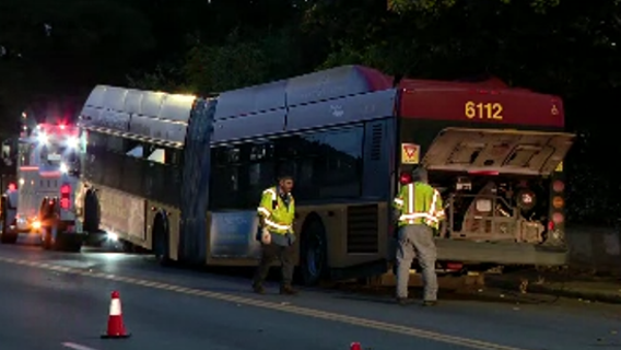 4 injured, 1 arrested in Burien, WA bus hit-and-run crash
