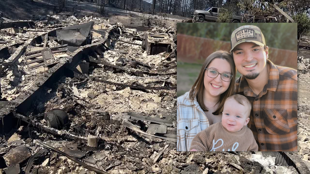 Family loses everything in WA's Chelan Hills fire