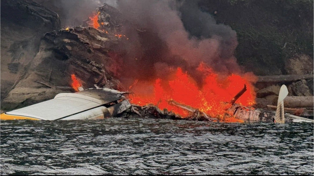 First witness shares rescue effort of floatplane crash near Sucia Island, WA