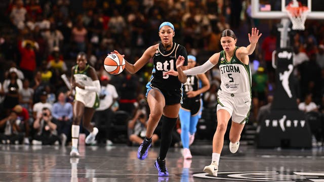 Reese secures 64th career double-double, Dream beat Seattle Storm 89-78