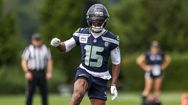 Seattle Seahawks receiver Tory Horton had surgery in February for shin fracture