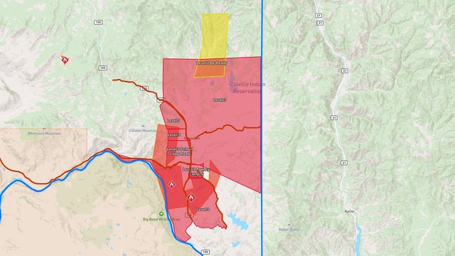 Urgent 'Go Now' evacuations issued for WA's Kaiser Canyon Fire