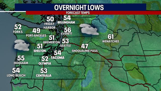 Seattle weather: Summer temperatures return for the holiday weekend