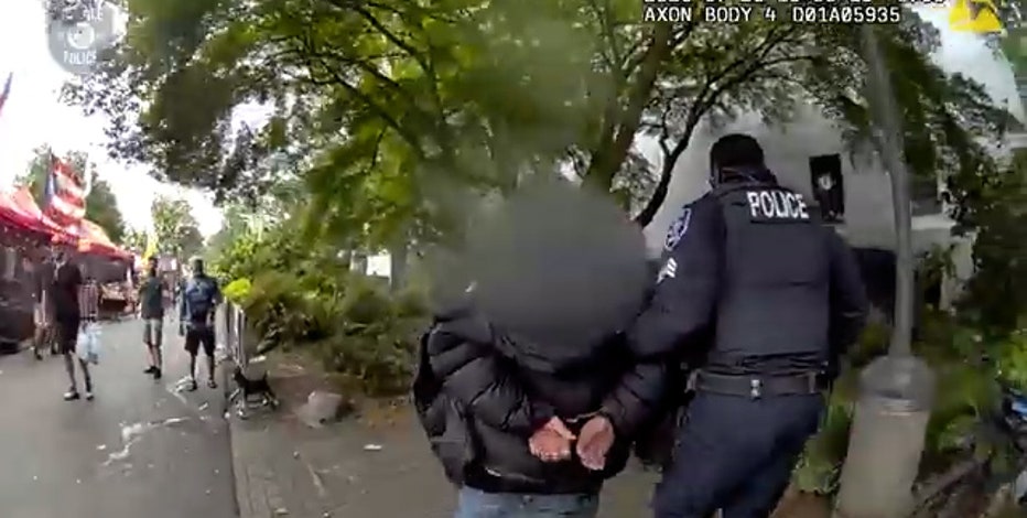 VIDEO: Police release bodycam footage of Bite of Seattle response