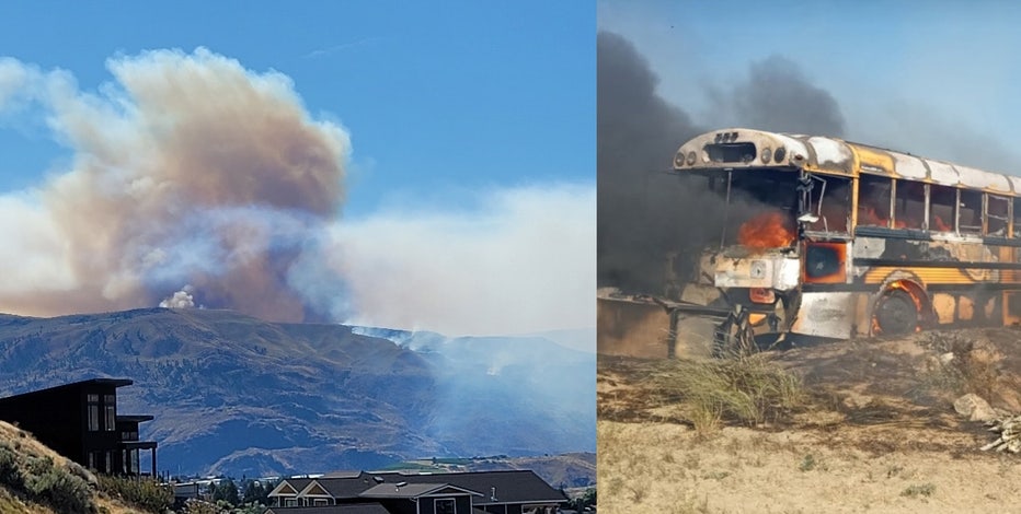 Here's where Washington wildfires are currently burning