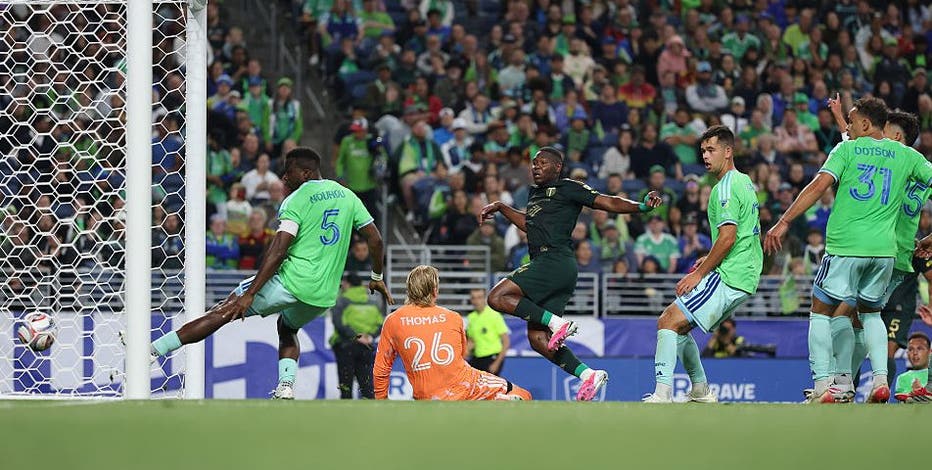 Short-handed Seattle Sounders routed in 5-1 loss to rival Timbers