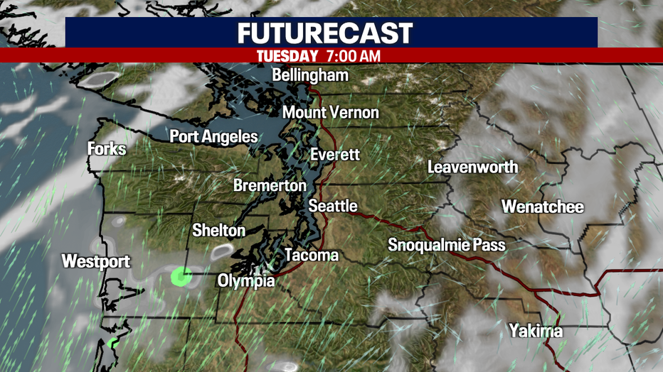 Clear Skies Tuesday