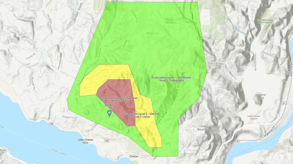 Evacuation Map For Henderson Fire