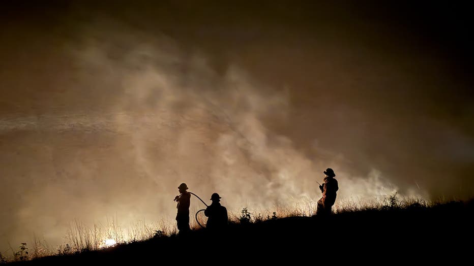 Lyons Ferry Fire WA