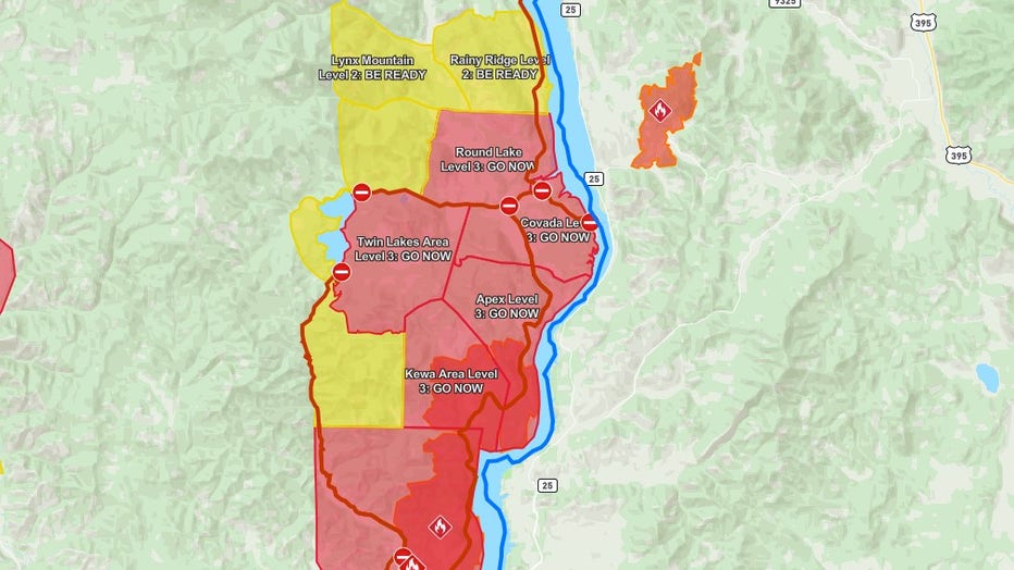Modrite Fire Evacuation Map