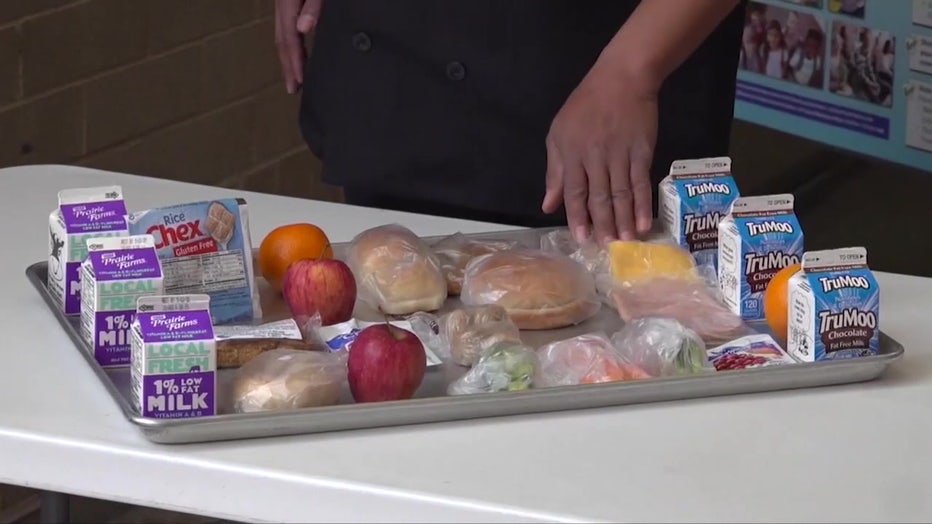 School Lunch Food Items
